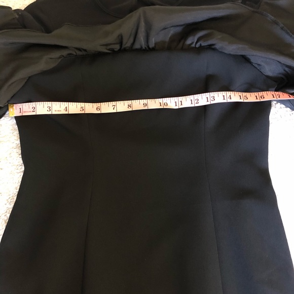 CINQ A SEPT VALENTINA RUFFLES TIERED SLEEVES SZ 6 - Picture 6 of 10